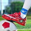Zapatos de fútbol para niños de primavera y otoño, uñas rotas y velcro, para niños con uñas largas de entrenamiento, niños pequeños y medianos, niñas, zapatillas de competición de uñas cortas