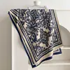Chal grande estilo corte europeo para mujer, otoño e invierno, bufanda de doble cara de cachemir sintético con suave textura jacquard, engrosada y cálida