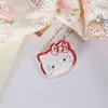 Novo Grampo de Cabelo Grande Fofo Cabeça de Gato KT de Resina Translúcida Estilo Menina Gelatina Acrílica Para Franja Lateral