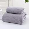 Toalla de Vellón Coral Color Caramelo Fresco Color Liso Envolvente Patrón de Agua Toalla de Baño Absorbente de Agua Regalo Toalla Facial Absorbente de Agua para Baño