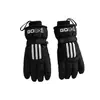 Luvas Quentes para Ciclismo de Inverno, Motos Elétricas, Esqui à Prova de Vento e Frio, Luvas Grossas com Pelúcia, Cinco Dedos, Tela Sensível ao Toque para Homens e Mulheres