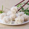 Bolas de Raiz de Lótus com Pérola 320g Arroz Glutinoso Hotel Restaurante Catering Banquete Familiar Especialidade Semi-acabado Gourmet Congelado Ingredientes Bolinhas de Carne