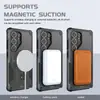 Adequado para Samsung S26Ultra/Plus Bundesliga Suporte Magnético Capa de Celular Blindada Magnética Dropshipping