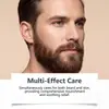 Aceite East Moon para el Cuidado de la Barba para la Limpieza Diaria Suave, Refrescante e Hidratante del Vello Facial Masculino