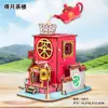Puzzle de Madera 3D de Gran Venta Modelo de Edificio Antiguo Juguete Educativo de Ensamblaje Manual Adorno para Puestos Callejeros