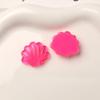 Estilo Vacaciones de Verano en la Costa Fresco Hielo Transparente Colorido Concha Parche de Resina Zapatos con Agujeros DIY Flor para Zapatos Hebilla de Zapato Accesorios