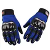 Guantes de motocicleta de moto protectores de dedo completo pantalla táctil masculinos Caballero dedo largo deportes al aire libre transpirables medio dedo hombres conducción