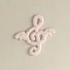 Nuevos accesorios musicales coloridos con alas hechos a mano para pinzas de pelo DIY, tocados, colgantes, materiales decorativos, accesorios de flor para zapatos