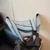 2025 Nova Tendência Estilo Japonês Personalidade Esportiva Casual Coreano Simples Elegante Bolsa de Cintura para Celular Bolsa Transversal de Peito para Mulheres