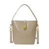 Bolso Cubo Casual de Mano de Aspecto Retro Bolso Cruzado Bolso de Hombro Simple de Aspecto Elevado Nuevo Primavera 2026 para Mujer