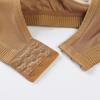 Ropa interior de una pieza con copa fija, de algodón, con espalda en U, sin aros de acero, antiderrames, para envolver el pecho y sin tirantes para mujer