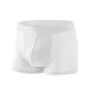 Calzoncillos tipo bóxer de seda helada para hombre, transpirables para verano, con diseño U convexo, talla grande, ropa interior con entrepierna de algodón modal