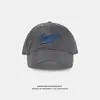 Chapéu Feminino Cabeça Grande Boné de Baseball Aumentado Aprofundado Chapéu Masculino Fashionável Casal Estilo Coreano Versátil Boné com Letra Marca Tendência