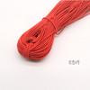 Cordão Elástico Colorido Preto e Branco 0.8Mm-12Mm Cordão Elástico Fino Redondo Látex Elástico de Borracha de Alta Elasticidade Corda de Bolas para Amarração de Tenda
