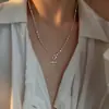 Collar de Perro Salchicha Dulce y Genial para Mujer, Sencillo y a la Moda, Estilo Coreano Versátil, Cadena Única para Clavícula, Estilo Ins, Cadena Ligera de Lujo para el Cuello
