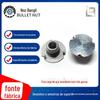 Porca Embutida de Três Garras para Furo Cego Aço Inoxidável Garra de Gato Painel em Colmeia Porca Especial de Três Garras Fabricante de Porcas