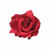 Cabeça de Rosa de Tecido 10cm Decoração de Parede de Flores de Fundo Flor de Seda Simulada Adorno de Cabeça de Casamento Acessórios de Flores Fabricante Atacado
