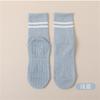 Calcetines de Yoga para Mujer Calcetines de Media Pantorrilla Algodón Antideslizantes Silicona Base de Toalla Fitness Calcetines Deportivos para Mujer Base de Silicona