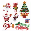 54 Adesivos de Diamante de Natal 5D DIY Adesivos de Pintura de Diamante Adesivos Casuais Infantis Venda Direta da Fábrica