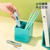 Cuchillo de Arte Deli 2079 tamaño pequeño Caja Desempaquetado Paquete Exprés Rebote Automático Cortador de Papel para Estudiantes Cuchillo Portátil