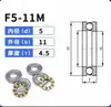 Rolamento de esferas de escora plano miniatura F3-8M F4-9M F5-10M F5-11M F6-12M rolamento de bomba