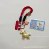 Chaveiro Popular de Ouro Puro 999 com Símbolo de Boa Sorte, Decoração para Capa de Celular, Presente para Amigos, Presente Empresarial, Atacado