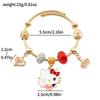 Explosões transfronteiriças Europeu e Americano dos desenhos animados animação bonito hellokitty pulseira de ouro Panjia liga jóias atacado