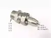 Bico de Centrador de Tubo de Junta de Bambu Universal de Alta Pressão em Aço Inoxidável Tubo de Pulverização de Óleo Processamento CNC Tubo de Resfriamento Bico