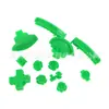 Adecuado para Shell de Consola de Juegos Switch Lite Juego Completo de Botones Carcasa Hecha en Casa Botones de Carcasa Lr Zl Zr Juego de 11 Piezas