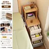 Mesita de noche personalizada, Gabinete de almacenamiento de espacio extremadamente estrecho, Gabinete de mesita de noche simple moderno para dormitorio del hogar, Mini estante de almacenamiento simple