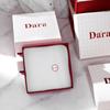 Caja para anillos, collares y pulseras, exquisita caja de embalaje de regalo de moda al por mayor, caja de regalo de una sola capa y doble capa, caja de regalo para joyas