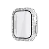 Fábrica Adequada para Apple Watchs9 Capa Protetora Apple 789 Diamante de Duas Fileiras Película de PC Temperado Capa de Relógio Integrada
