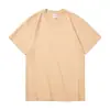Camiseta de Trabajo Personalizada de Algodón Puro con Impresión de Logo, Manga Corta de Verano Negra Uniforme de Empleado de Equipo para Catering, Cuello Redondo Ropa de Trabajo