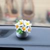 Pacote de flores Twist Bar finalizado, pequeno vaso de girassol, morango, margarida, caqui, Ruyi, flor Twist, pacote de flores para carro, decoração
