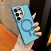 El Polvo Brillante Pinchuang es Adecuado para Funda de Teléfono Magnética Samsung S26Ultra, Soporte de Lente S25Fe, Funda Protectora Anti-Caídas S24