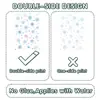 Pegatinas Electrostáticas de Copo de Nieve Blanco Navideño Transfronterizo Pegatinas Decorativas para Vidrio de Ventana Puerta Diseño de Fondo para Ventana Pegatinas de Ventana
