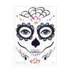 Pegatinas Impermeables de Halloween Transfronterizas Pegatinas Faciales de Mascarada Pegatinas Faciales Pegatinas de Tatuaje Mexicanas del Día de Muertos