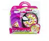 Juguetes para niños vajilla utensilios de cocina casa de juegos mini modelo de comida de simulación juguete tablero portátil 33.5X33x6CM