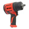 Oubao Long Aço Plástico Alto Torque Chave Pneumática Reparo Automotivo Chave de Impacto a Ar para Remoção de Pneus 1/2 Pistola de Ar Pequena 7303