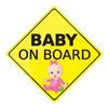 BEBÊ A BORDO Adesivo de Carro BEBÊ BEBÊ Adesivo de Aviso Refletivo Inglês BEBÊ no Carro Adesivo R092
