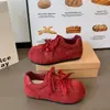 Zapatillas Deportivas Casuales de Mujer Estilo Nuevo 2026 con Lazo de Cinta, Suela Gruesa, Punta Redonda, Bloques de Color, Versátiles, a la Moda, Zapatos de Entrenamiento Alemanes