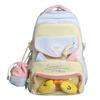 Mochilas de Moda Versátiles de Gran Capacidad para Estudiantes de Secundaria, Estudiantes de Preparatoria y Estudiantes Universitarios, Bolsos de Mano para Estudiantes, Set de Dos Piezas