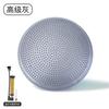 Colchoneta de equilibrio para entrenamiento de tobillos, cojín de aire, cama suave para fitness, equipo de entrenamiento de fuerza central, pelota de yoga brillante con almohadilla de impacto