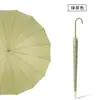 Guarda-chuva Automático Criativo de 16 Ossos, Guarda-chuva de Haste Reta, Guarda-chuva Simples de Cabo Longo Duplo para Negócios, Guarda-chuva Reforçado para Homens e Mulheres, Guarda-chuva Resistente a Tempestades