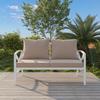 Sofá Combinado de Hierro para Ocio al Aire Libre Jardín Hotel Recepción de Negocios Sofá Impermeable Estilo Industrial Asiento con Marco de Hierro