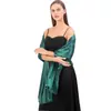 Bens de Qualidade Transfronteiriços Venda Quente Xale de Jantar Europeu e Americano Vestido de Noiva Madrinha Cheongsam Lenço de Festa Xale Dupla Face Feminino