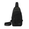 Bolso Cruzado Repelente al Agua para Deportes al Aire Libre, Unisex, Bolso de Hombro Sencillo, Gran Capacidad, Portátil, Bolso de Pecho de Moda