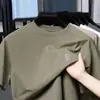 Camiseta Casual de Manga Corta con Cuello Redondo para Hombre, Nueva de Verano, Moda Versátil y Transpirable para Edad Media, Dropshipping
