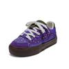 Baikuang Zapatos de Pan de Estilo Coreano Corte Bajo Estudiante Femenina Zapatos Blancos Casual Cómodo 2024 Primavera y Otoño Zapatos de Tabla B- 9339