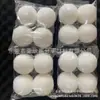 Bola de esponja branca redonda em estoque do fabricante para limpeza de piscinas, bola de espuma de PE de alta densidade absorvente de óleo